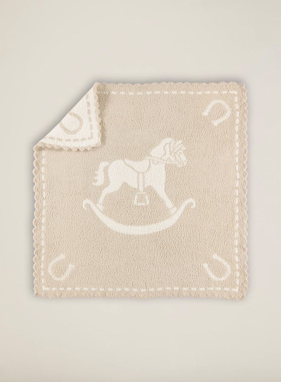 スカラップ レシービング ブランケット コージーシック