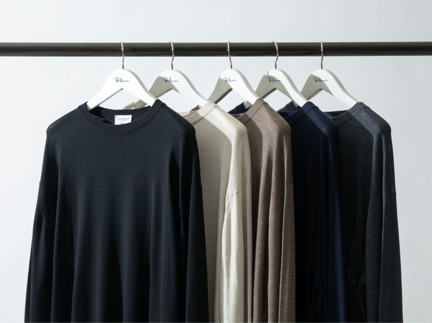 JOHN SMEDLEY for Ron Herman 30 Gauge Merino Wool Knit Pullover_2