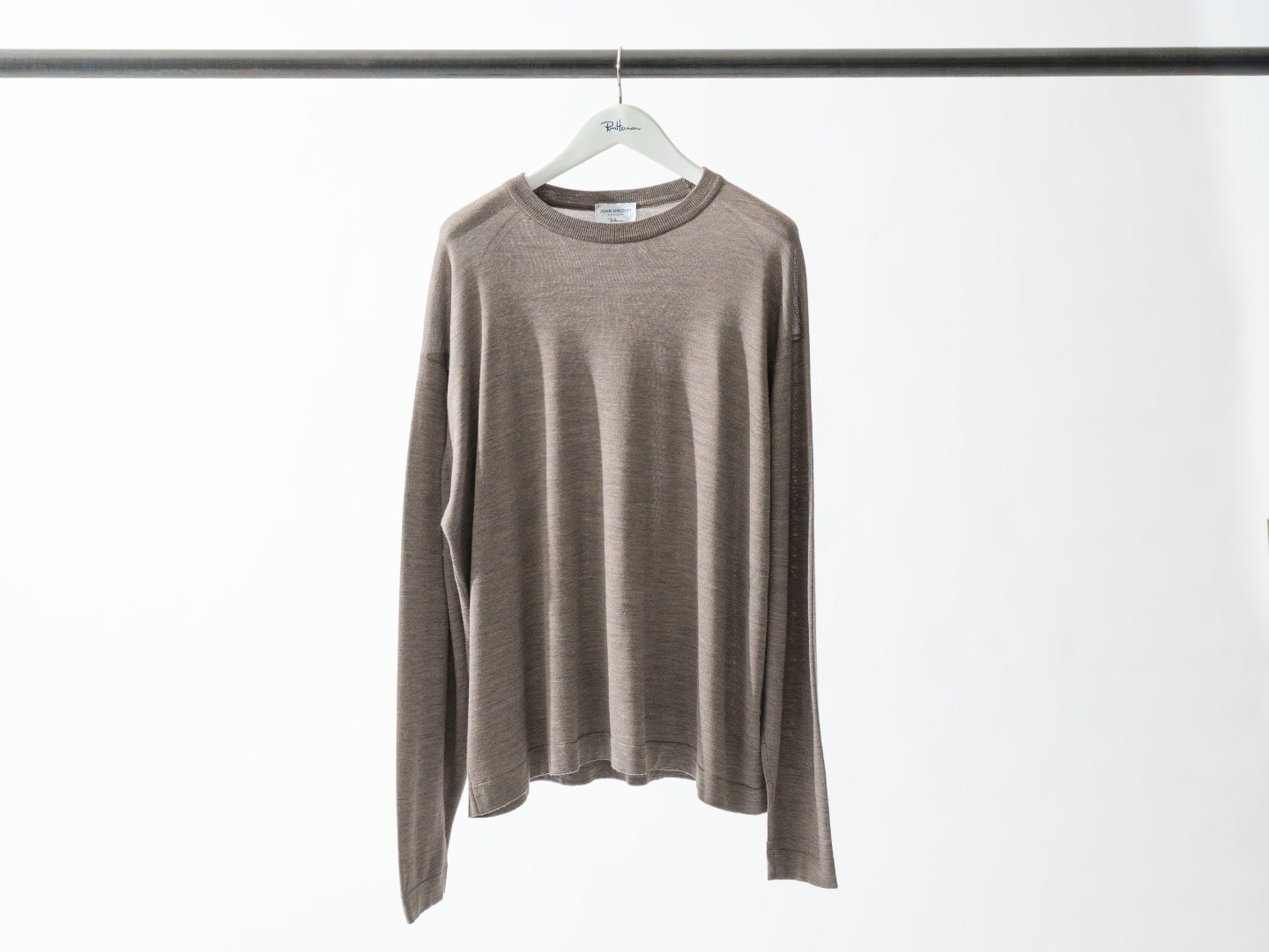 JOHN SMEDLEY for Ron Herman 30 Gauge Merino Wool Knit Pullover_4
