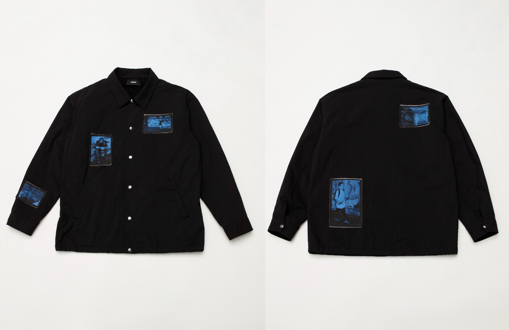 Photo Print Coach Jacket