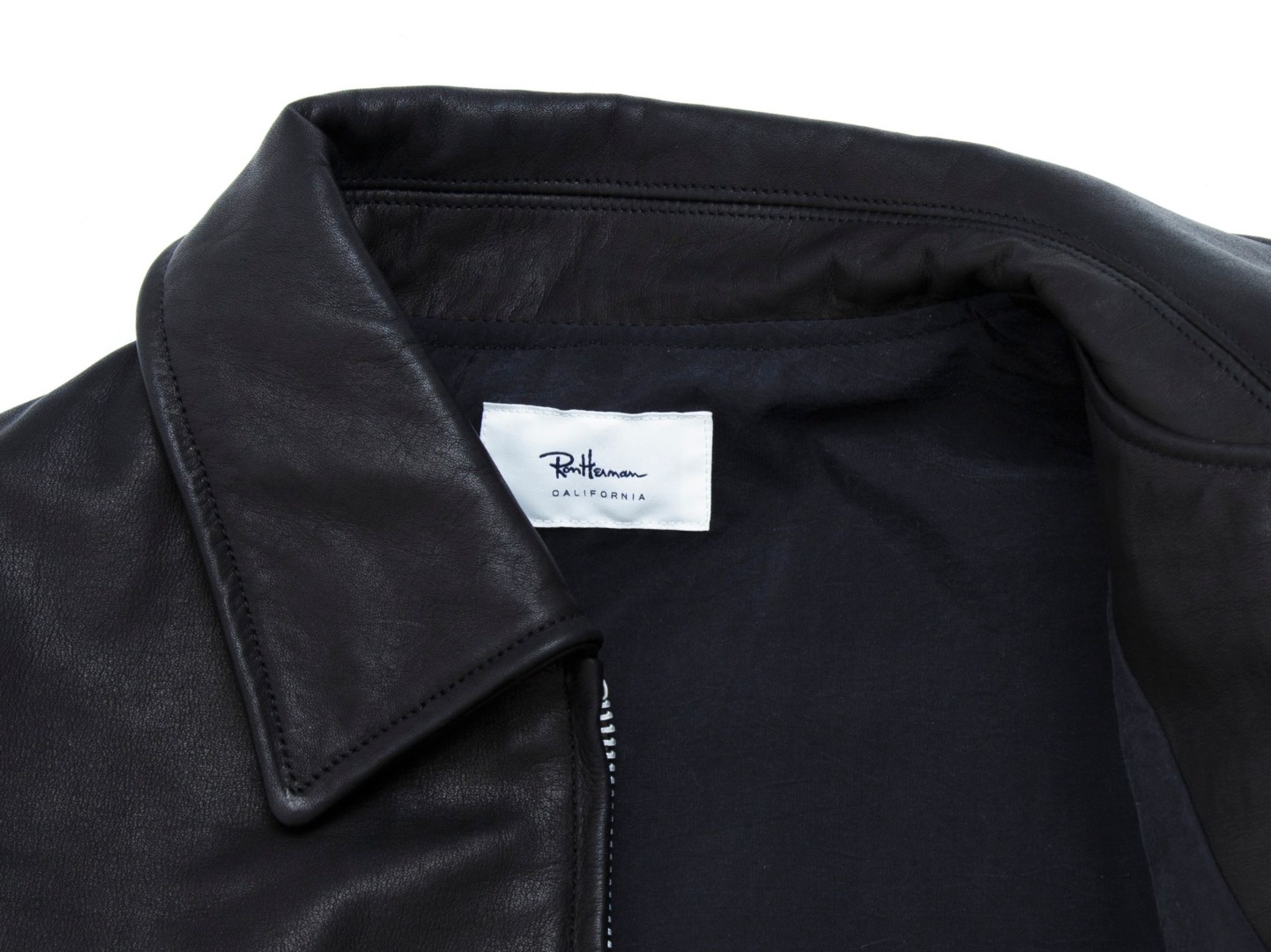 Ron Herman California Cow Leather Sports Jacket New Arrival | 株式