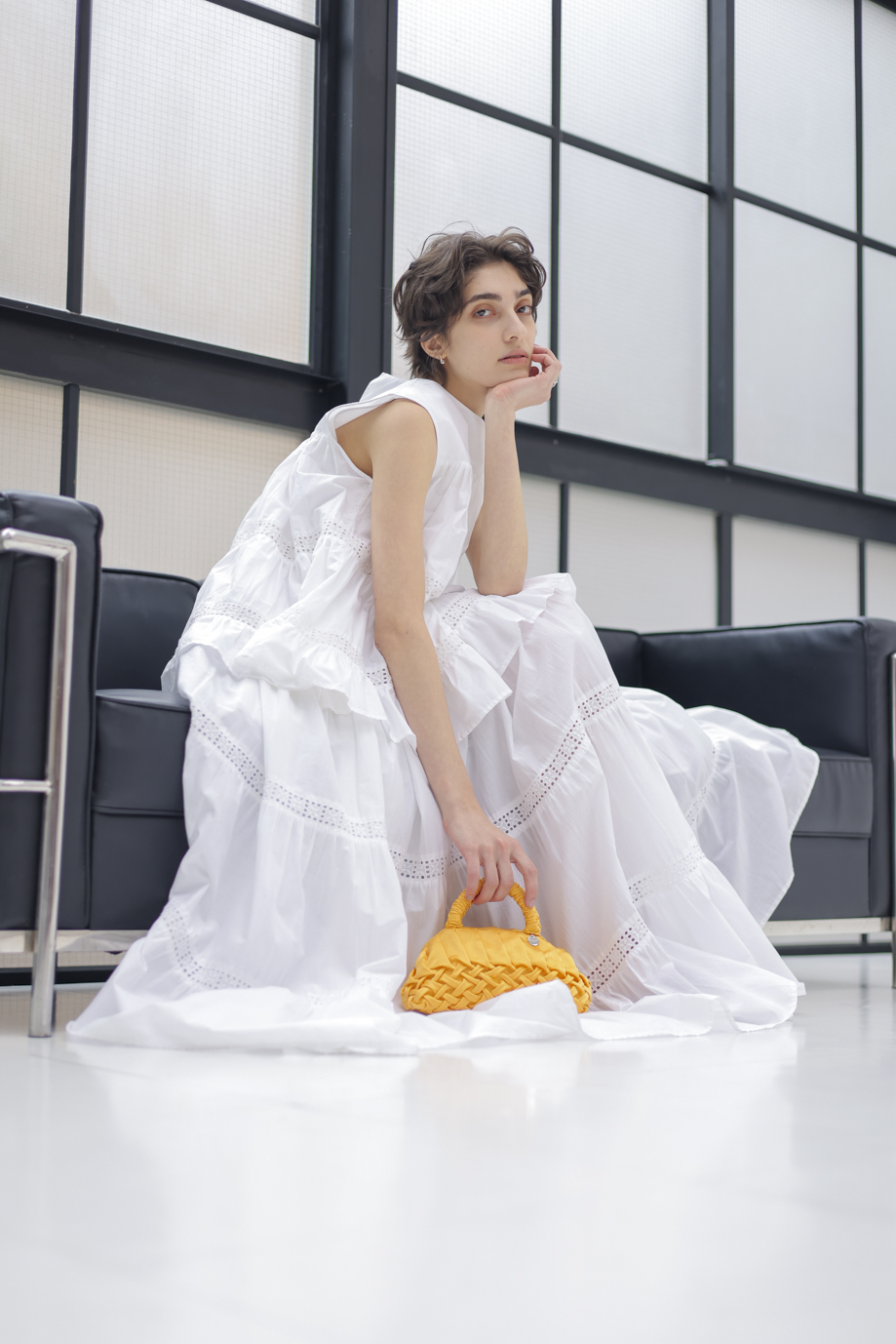 ノースリーブドレスとトップス