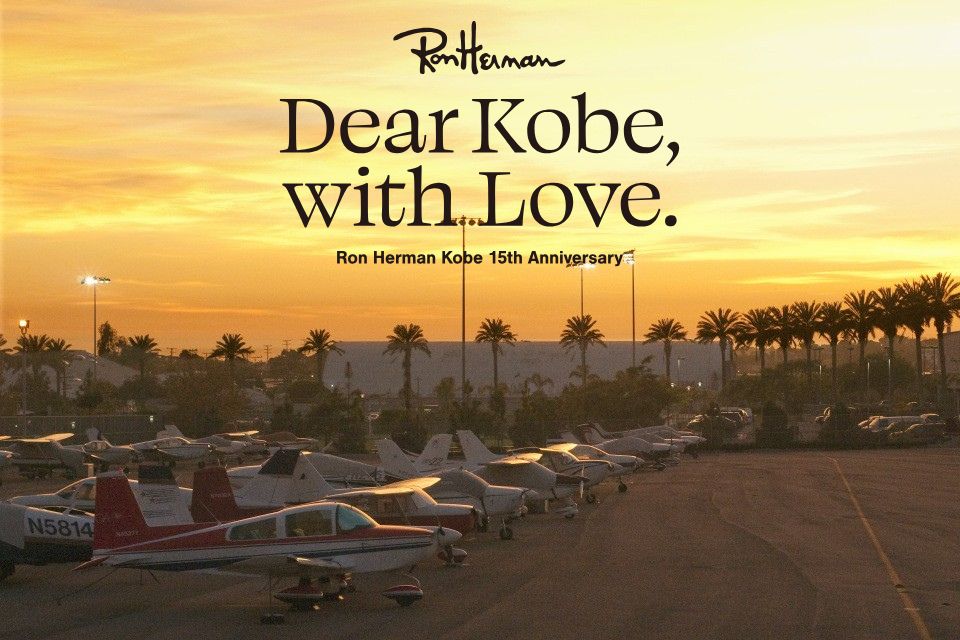 Dear Kobe, with Love. Ron Herman Kobe 15th Anniversary