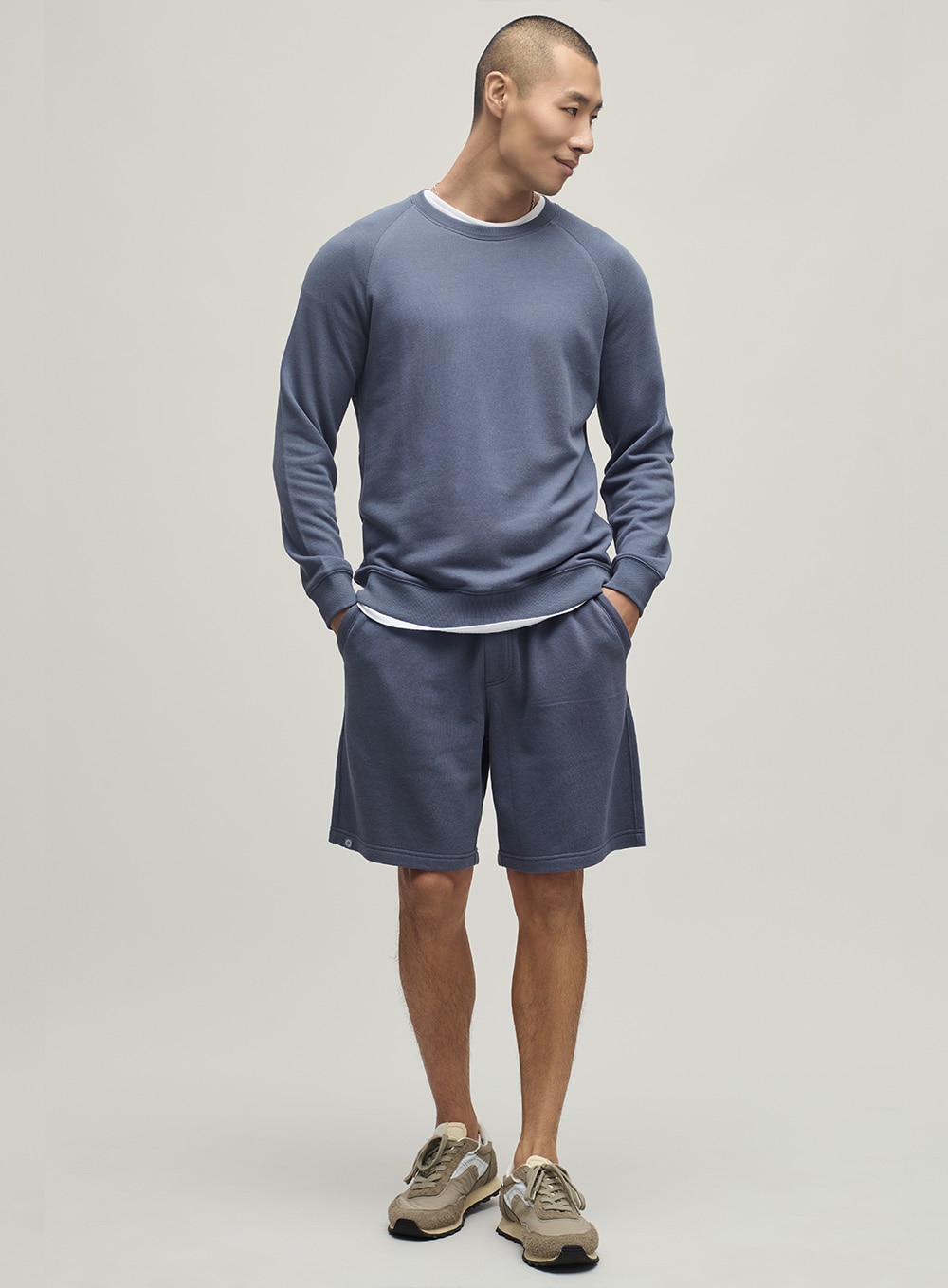 メンズ フレンチテリー スウェットシャツ