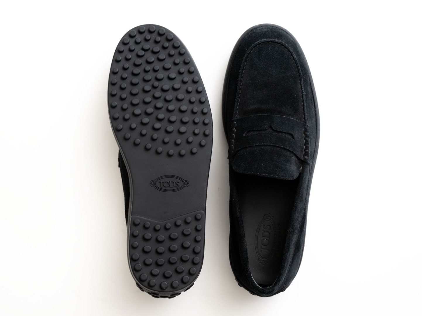 TOD'S for Ron Herman Winter Gommino Loafers in Suede / Winter Gommino Loafers in Leather