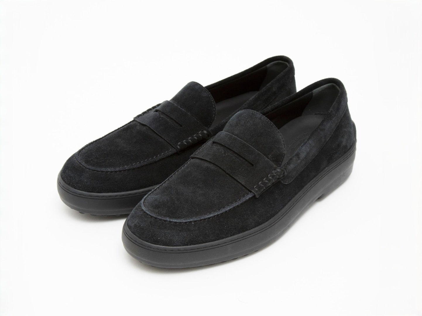 TOD'S for Ron Herman Winter Gommino Loafers in Suede / Winter Gommino Loafers in Leather