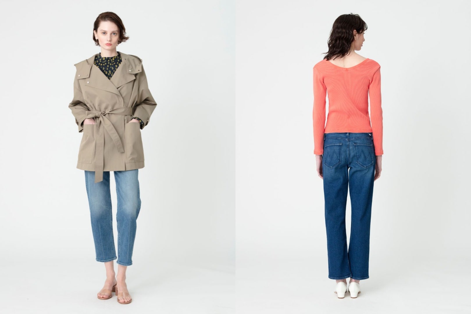 MOTHER The Newbie Ankle Denim Pants