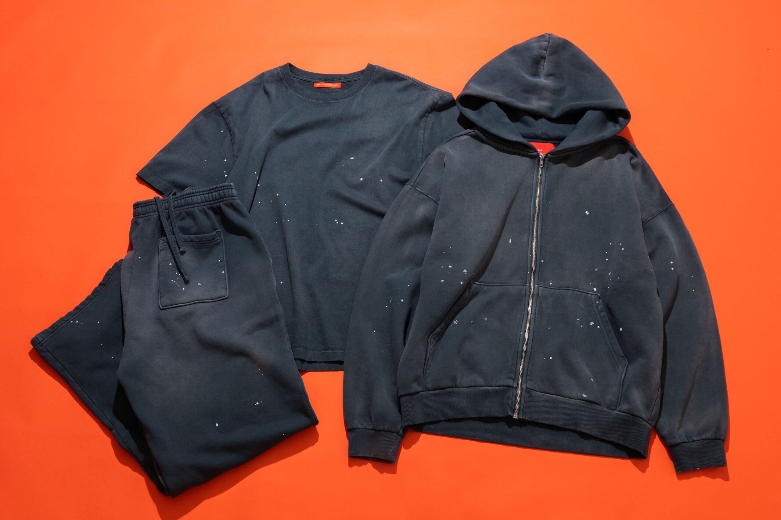 Zip Hoodie、S/S Tee、Sweat Pants