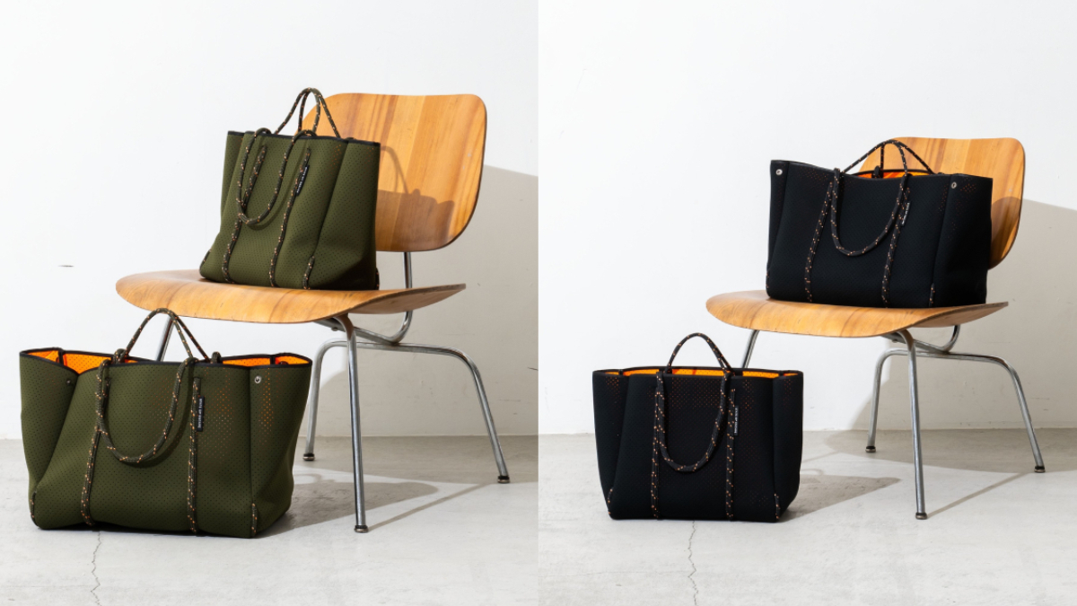 ダブルハンドルバッグ