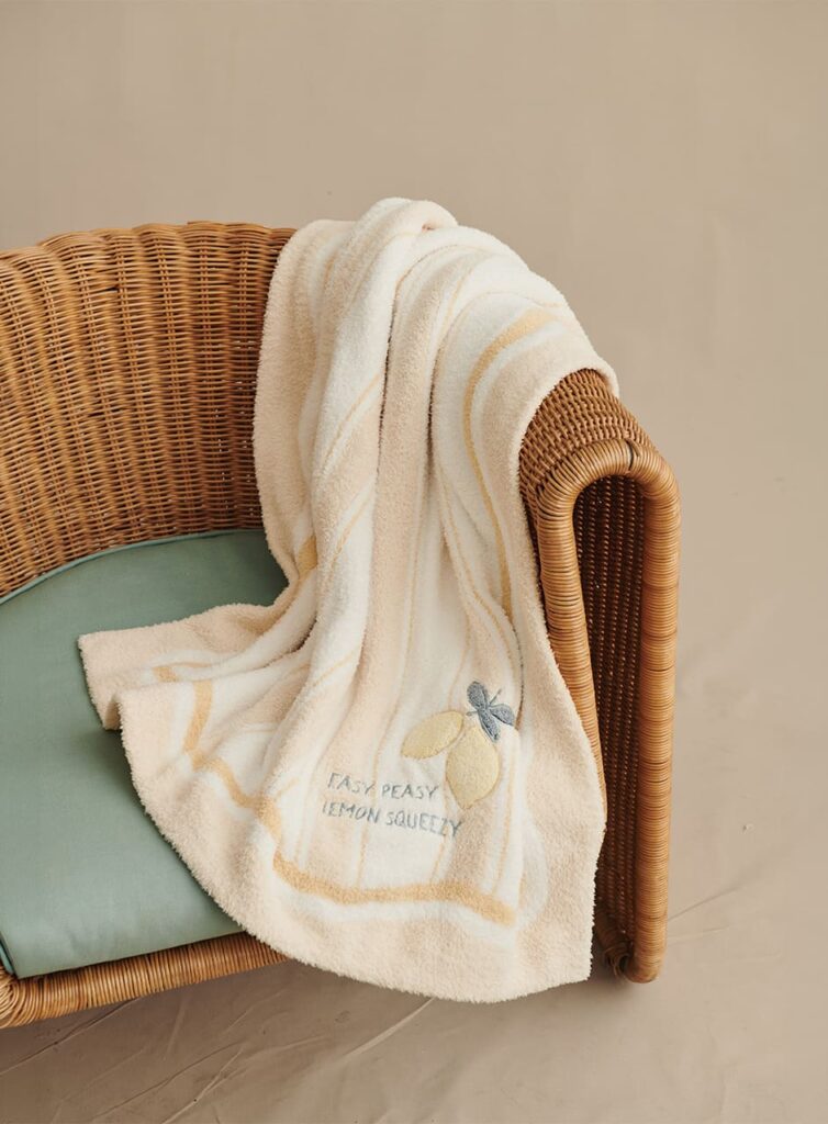 レモン ストローラーブランケット コージーシック