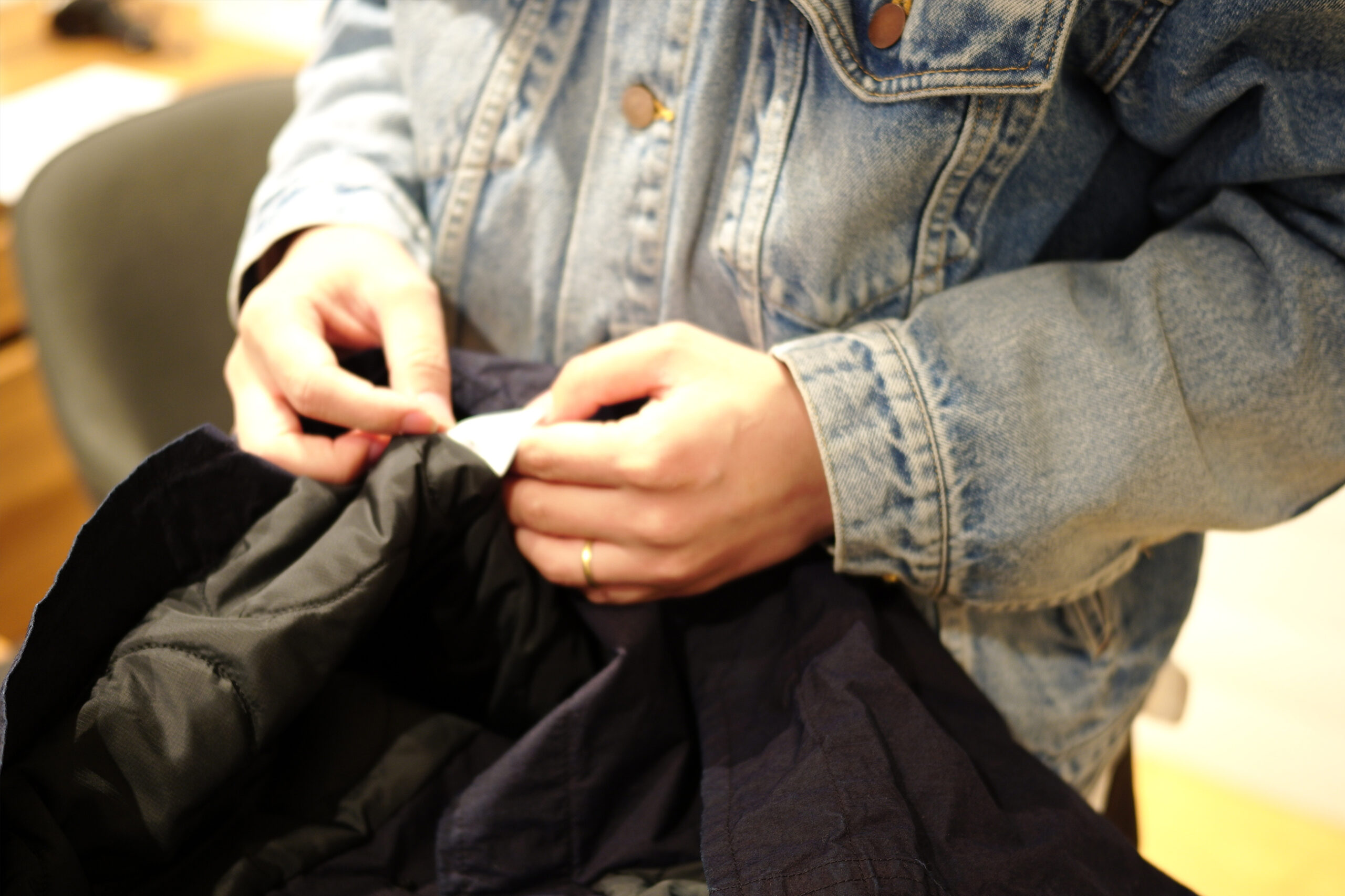 買取サービスの様子