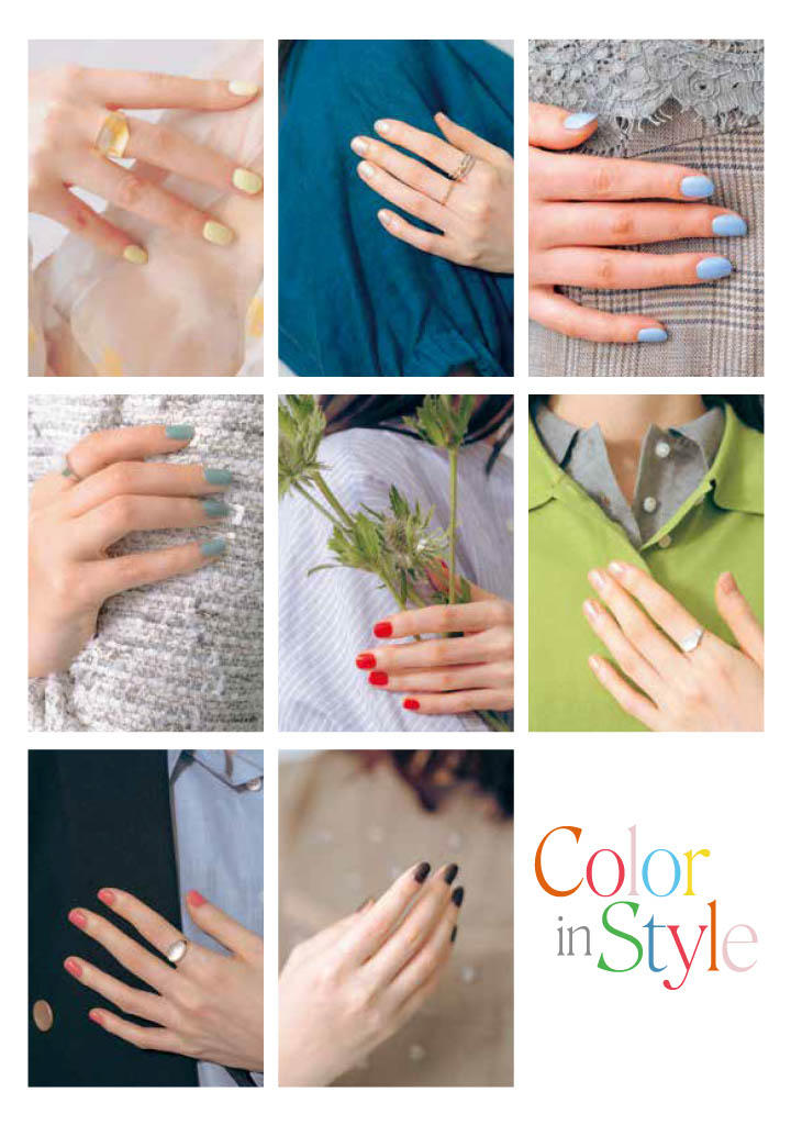 “COLOR IN STYLE” at selected stores