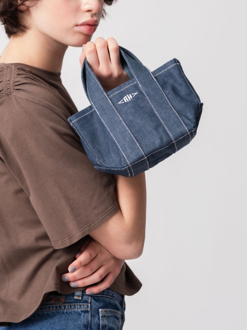 Organic Denim Square Tote_2