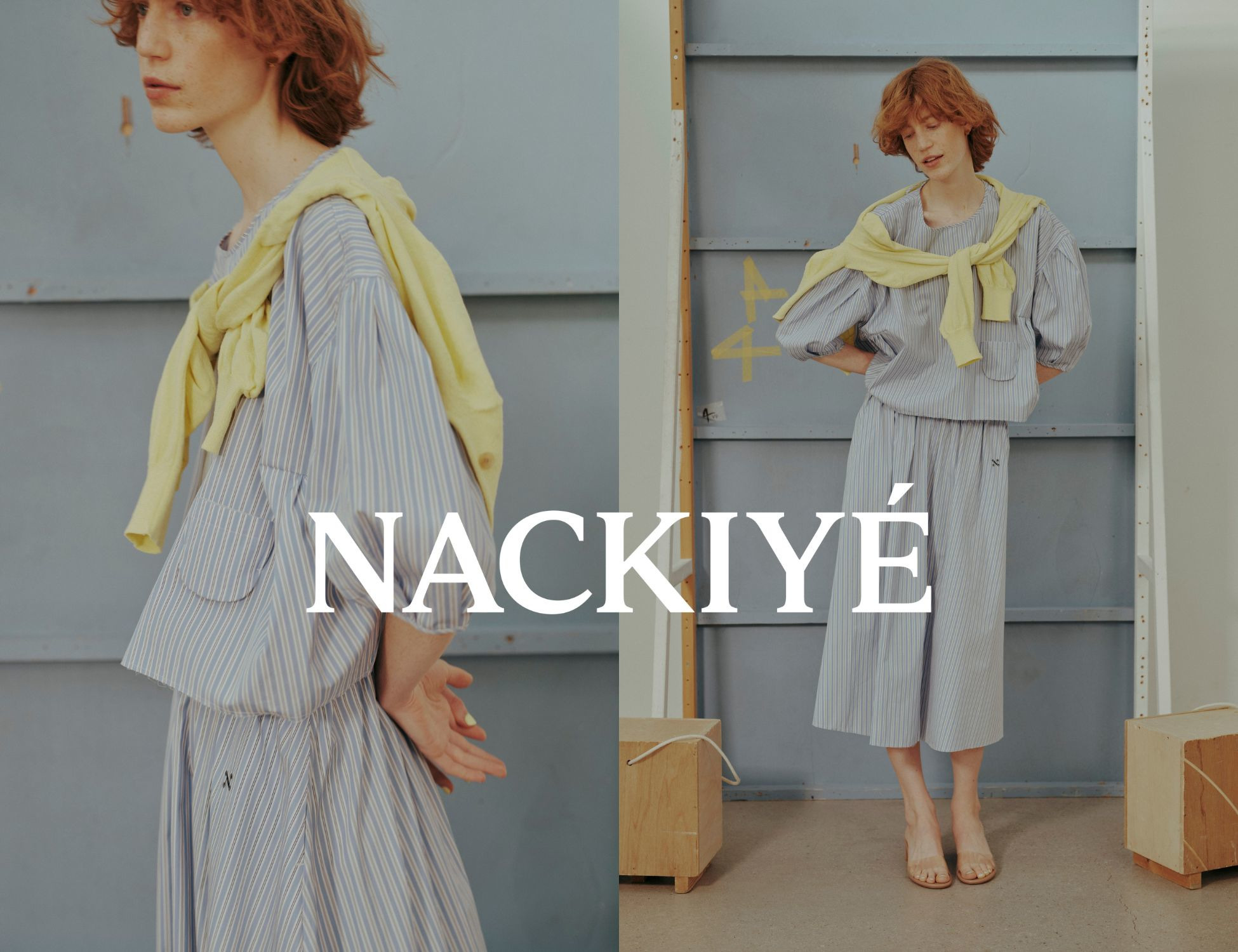 Nackiye Exclusive for Ron Herman Baby Love Top Blouse / Summer Wine Skirt