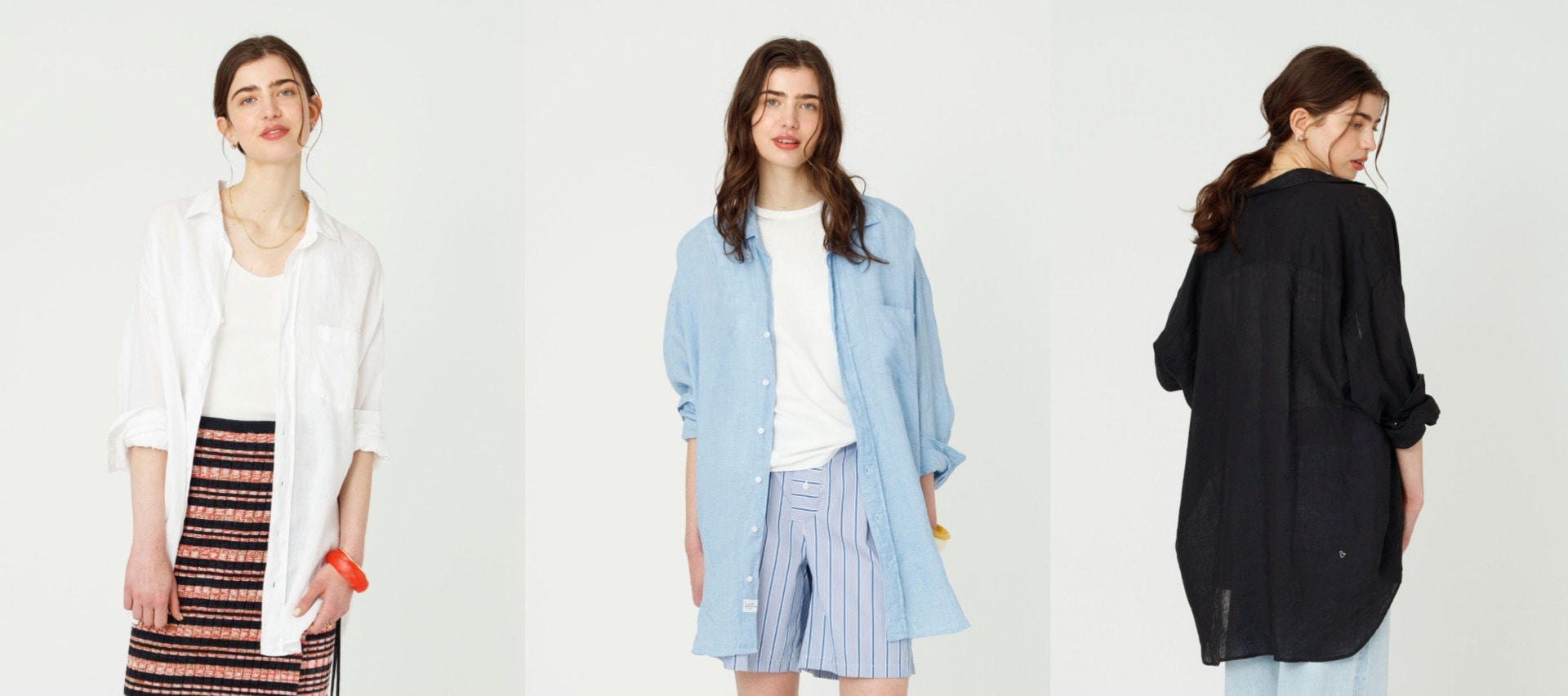 MACKENZIE Classic Linen Shirt_3