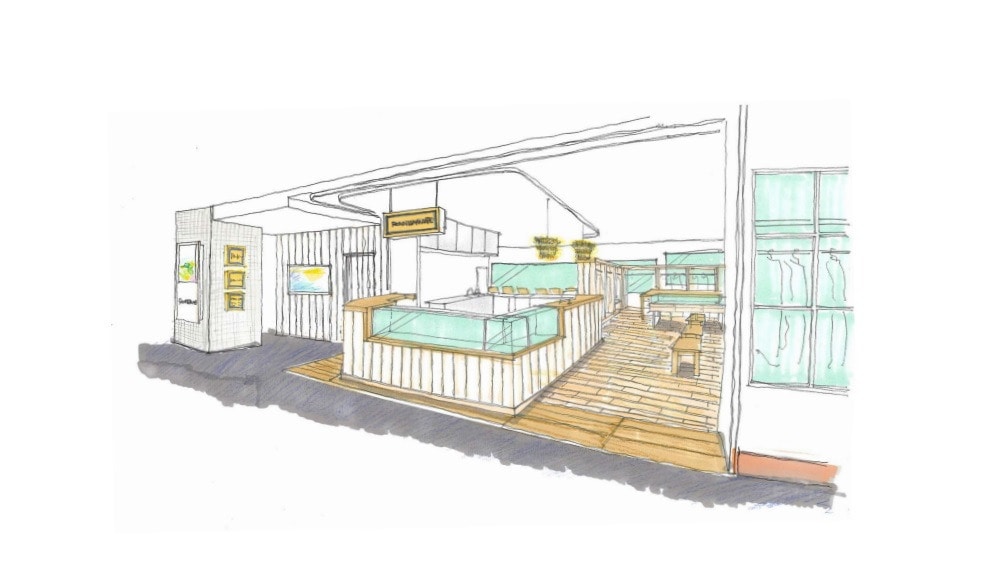 Ron Herman cafe ISETAN HANEDA STORE Open