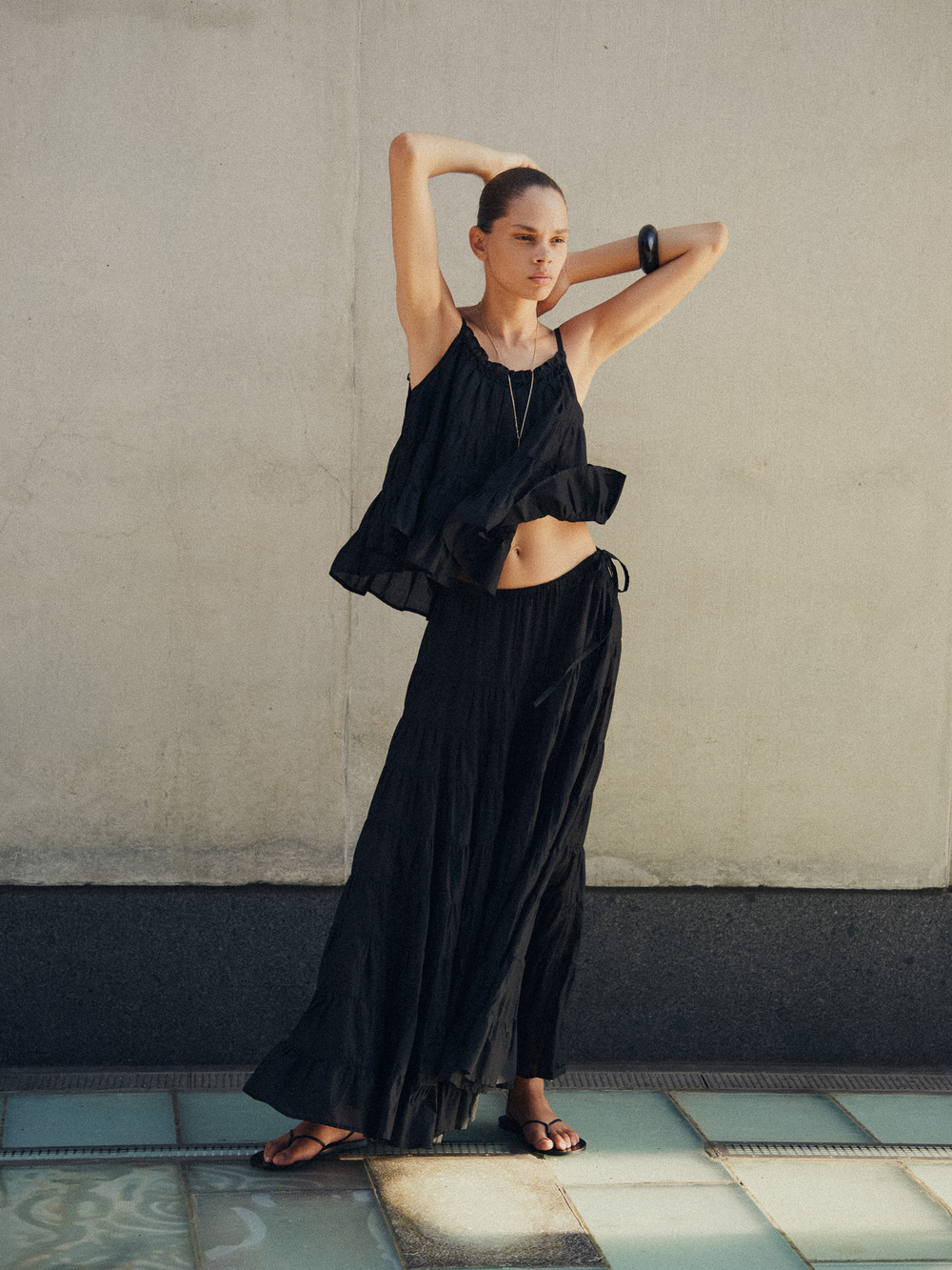 SAAZ TOP/CHANDNI SKIRT