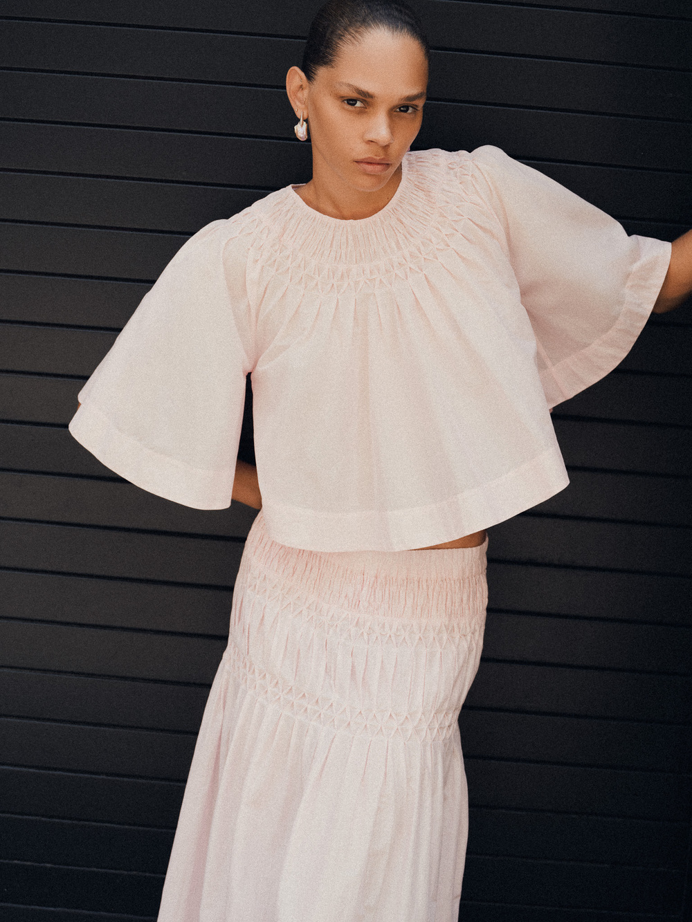 SANJH BLOUSE/LAHZA SKIRT