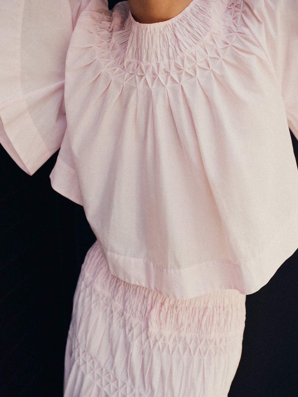 SANJH BLOUSE/LAHZA SKIRT