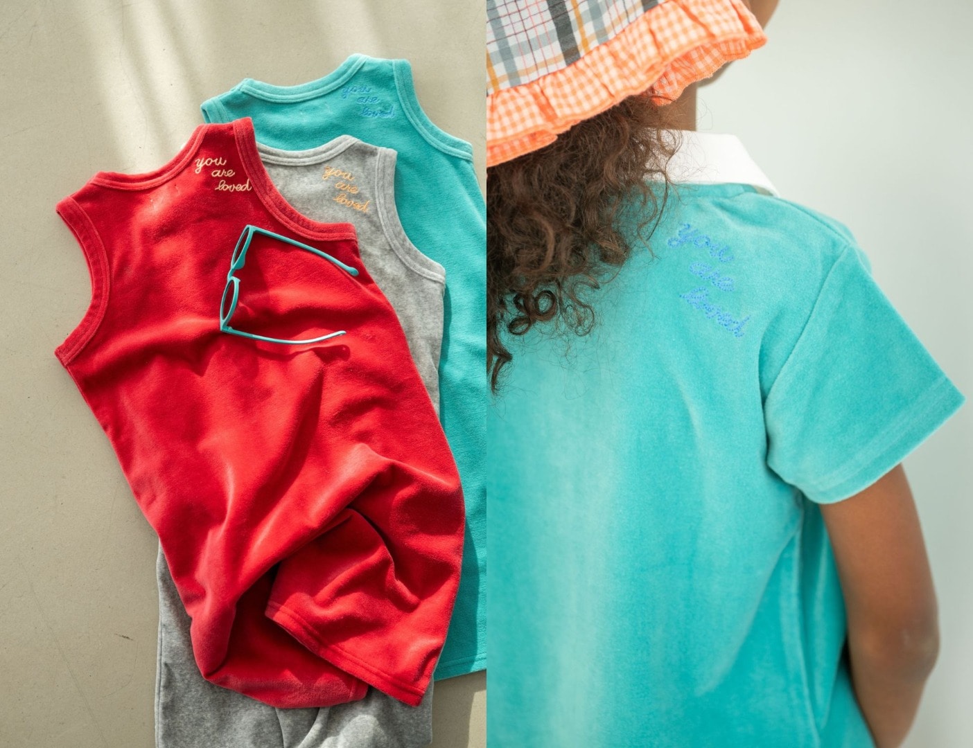 Ron Herman Kids Velour Shirt & Dress