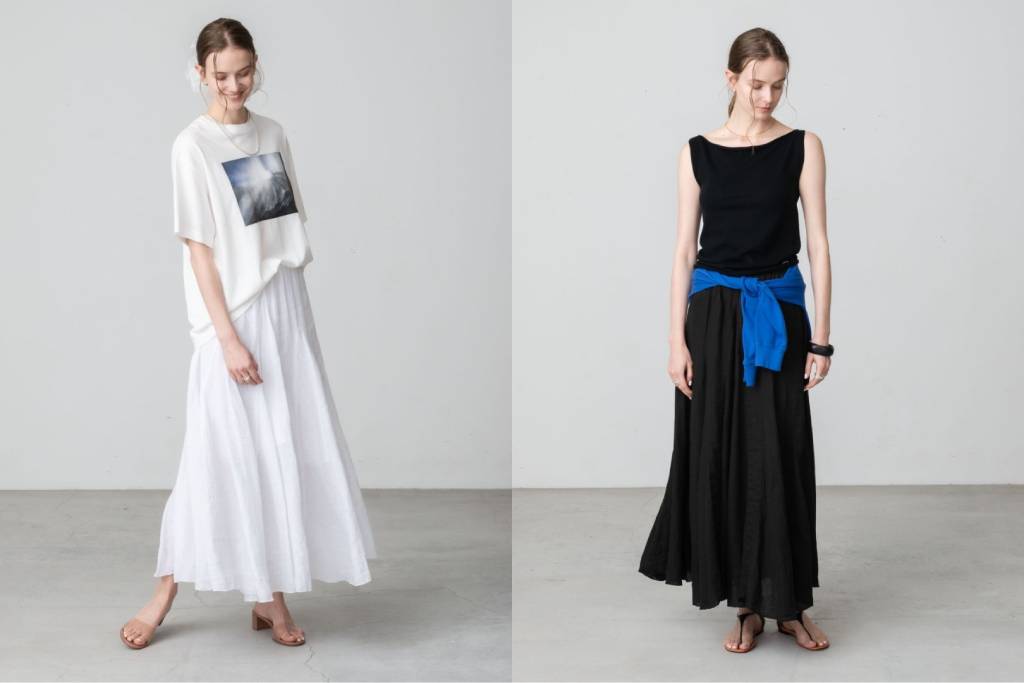 LLEA BLUE “Lily Linen Skirt” New Arrival | 株式会社リトルリーグ