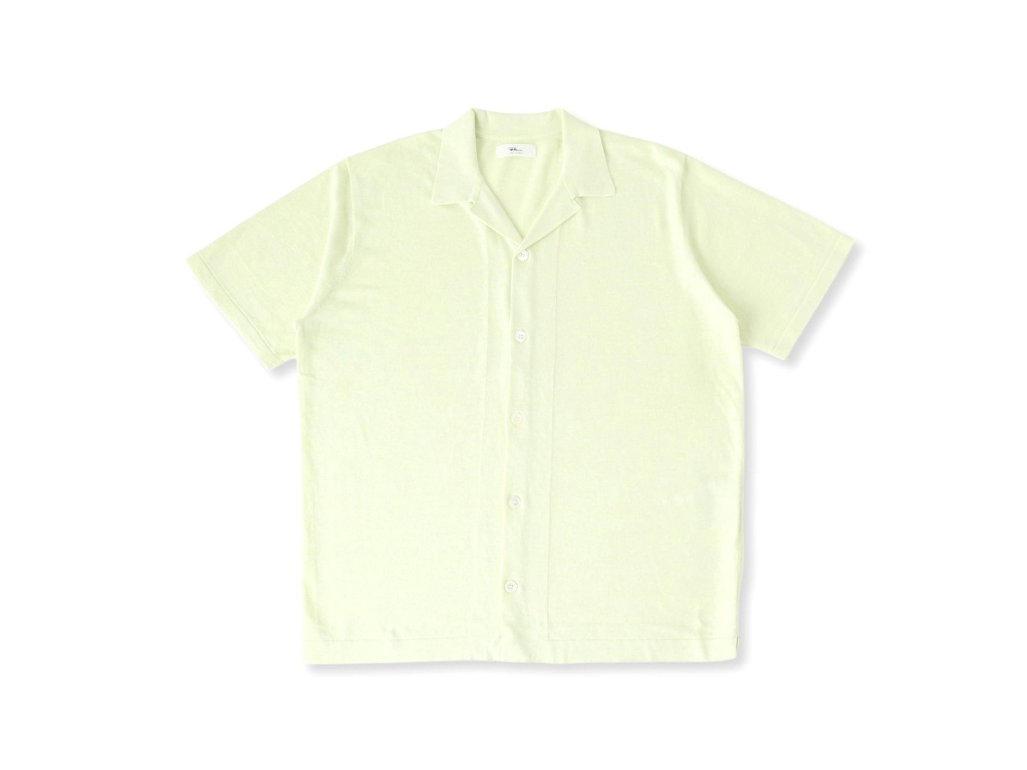 Silk Knit Shirts / Light Green