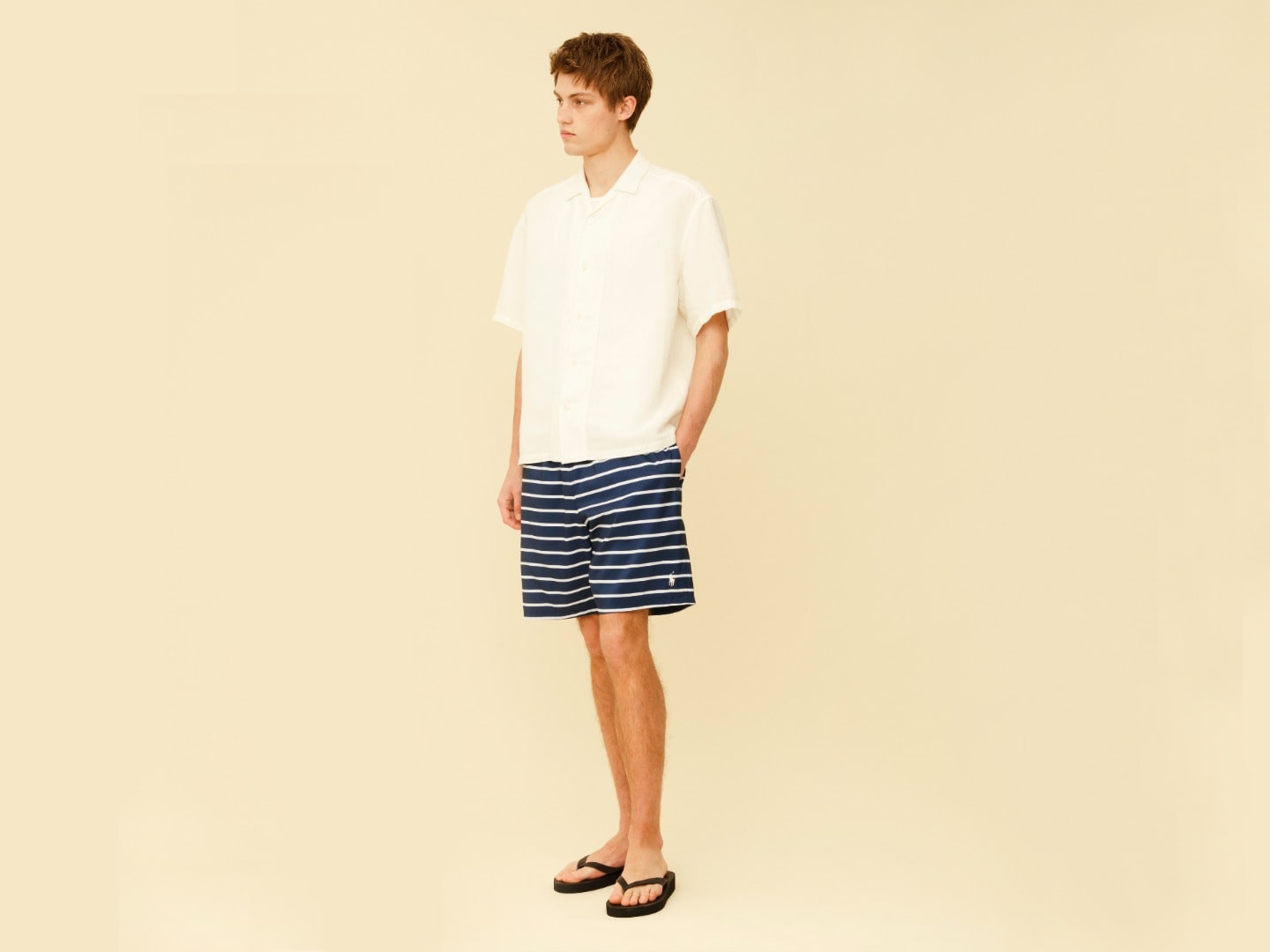 Stripe Swim Shorts