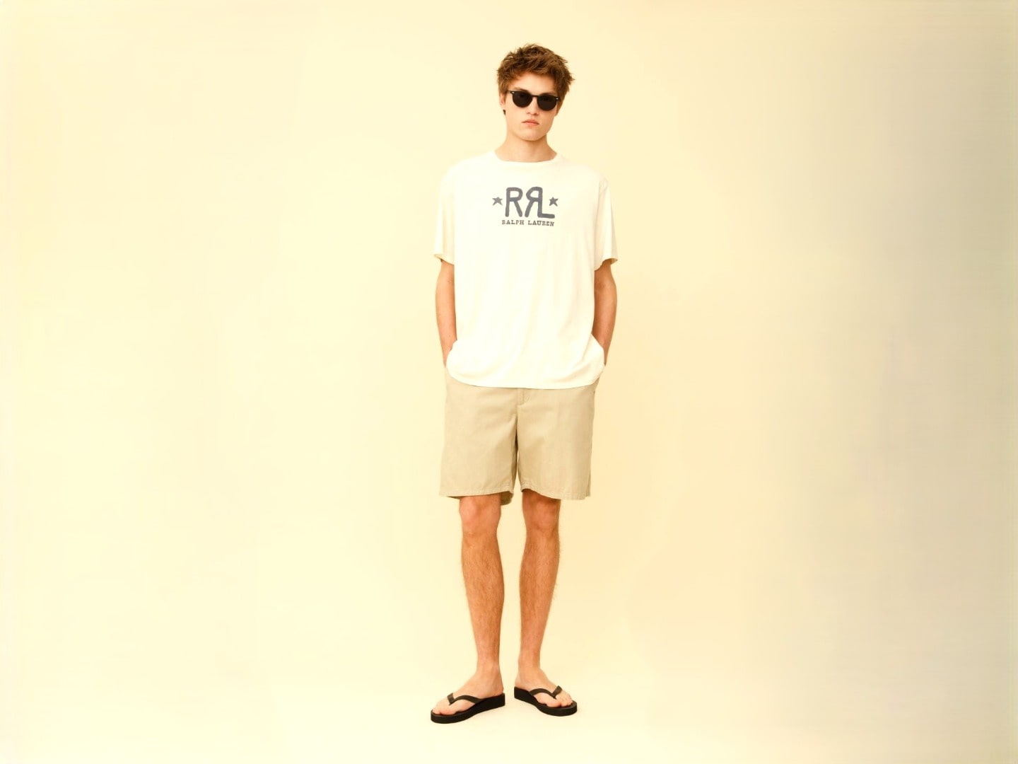 Double RL for Ron Herman Logo T-Shirts