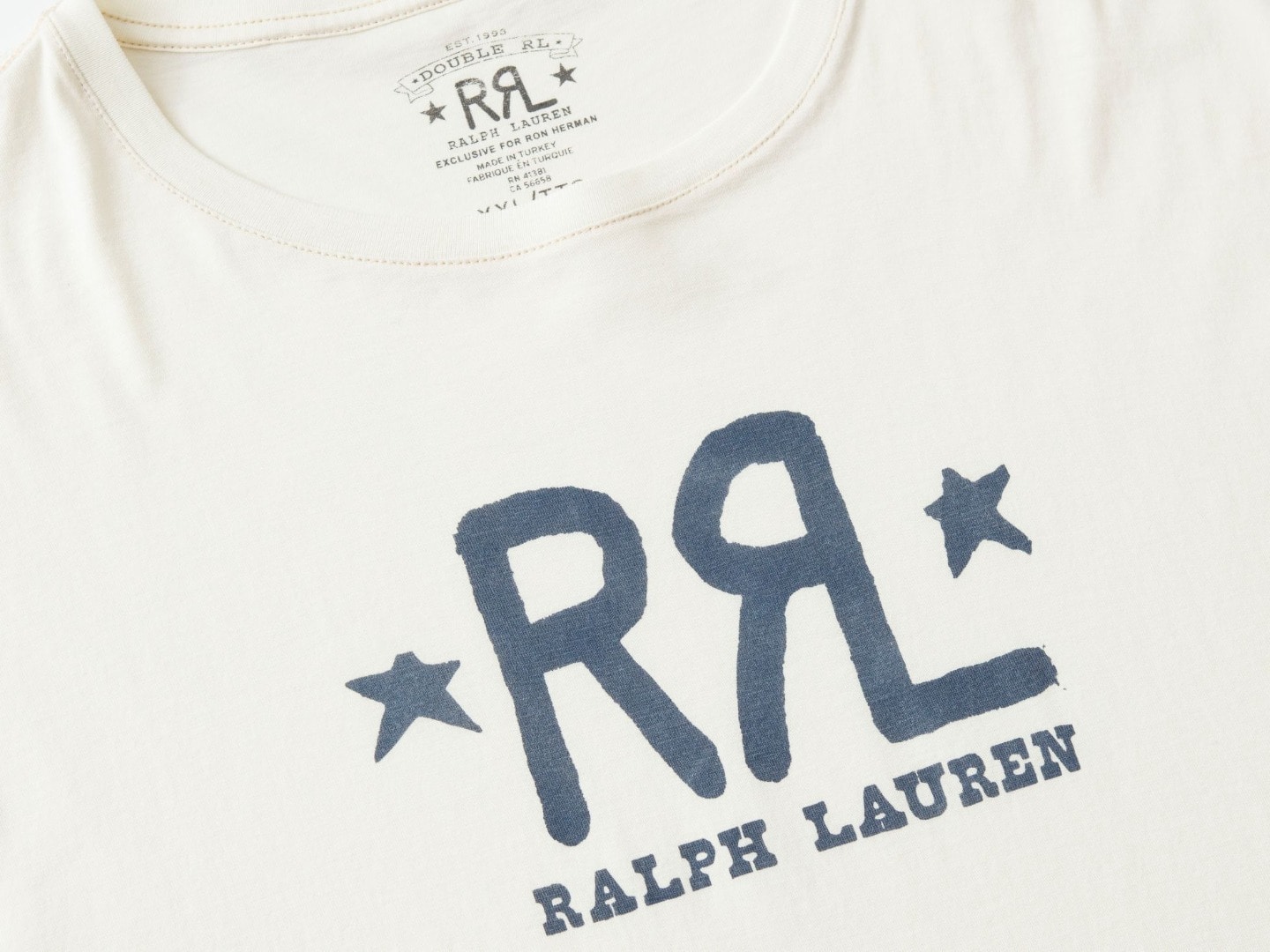Double RL for Ron Herman Logo T-Shirts