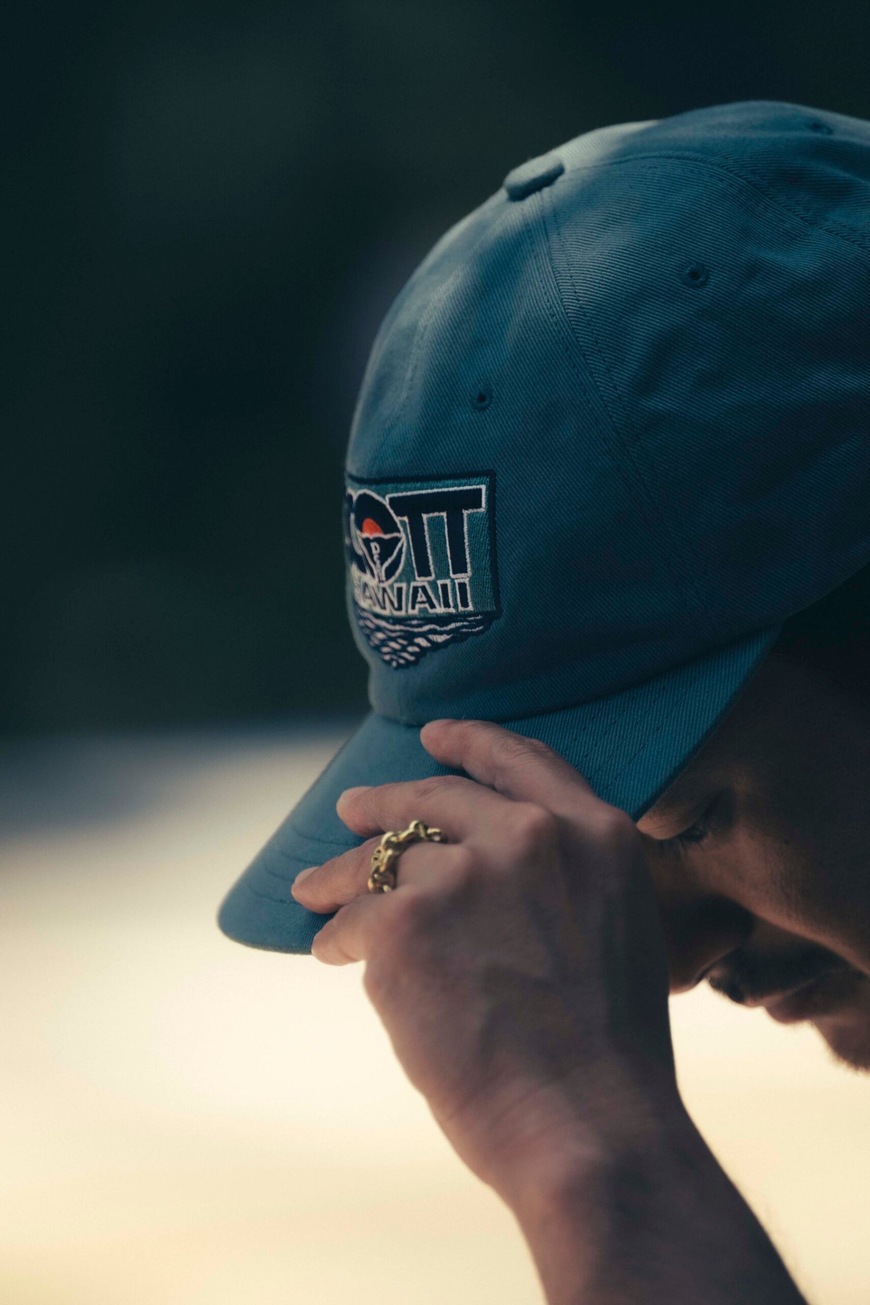 DESCENDANT × Scott Hawaii 6パネルキャップ ブルー