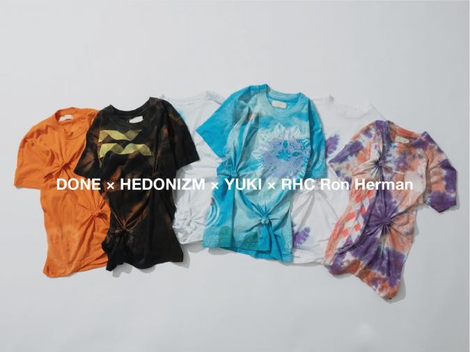 DONE×HEDONIZM×YUKI×RHC Ron Herman Kids Silk Screen Installation