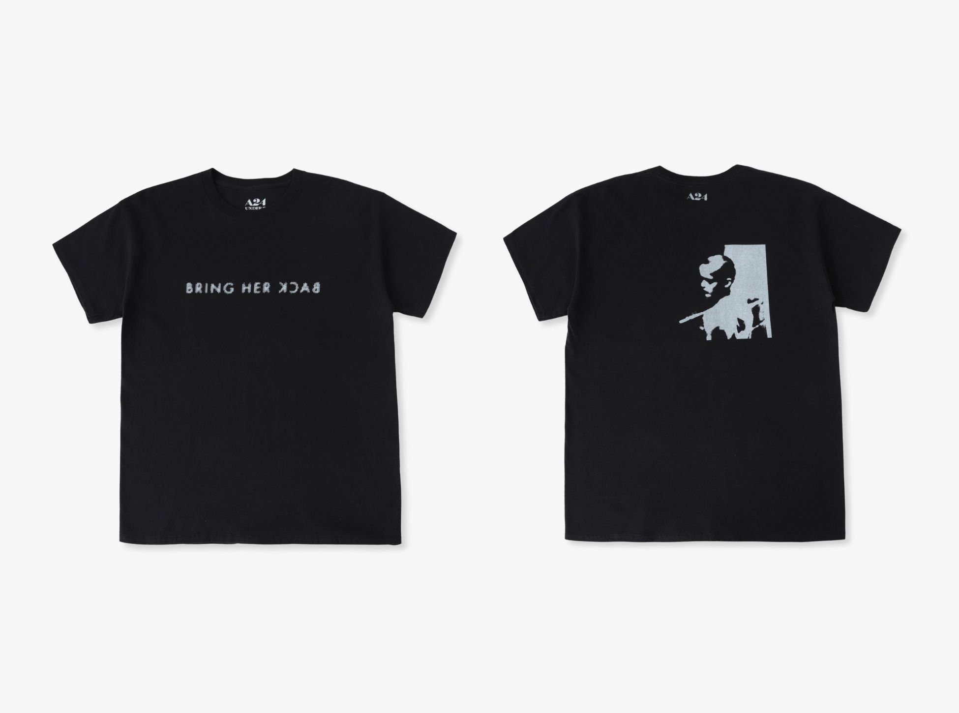 A24×UNDER R　T-Shirt　black