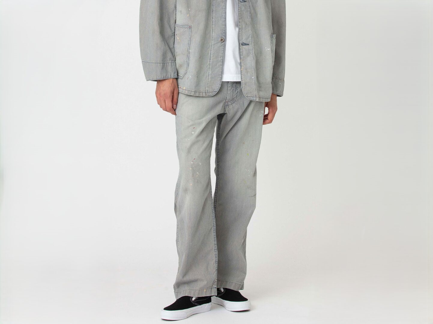 Hickory Denim Covered Jacket、Hickory Denim Work Pants