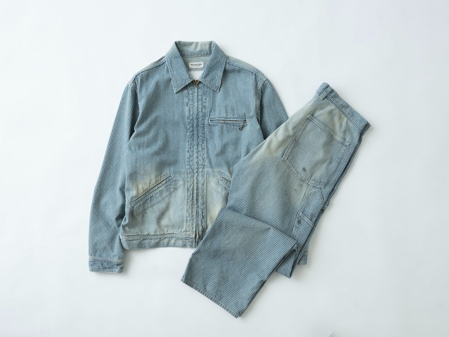 Hickory Denim Blouson、Hickory Denim Painter Pants
