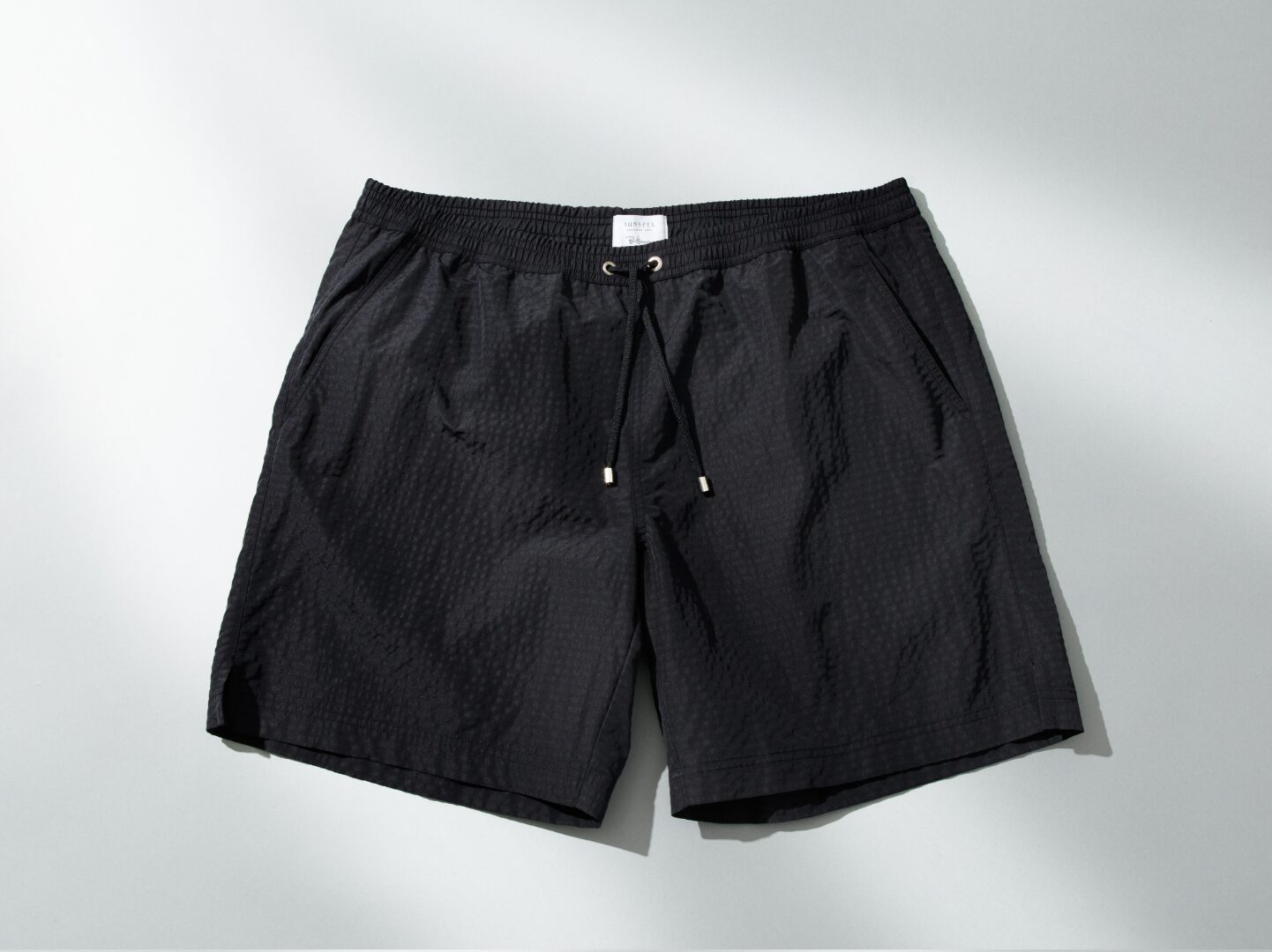 SUNSPEL for Ron Herman Seersucker Swim Shorts