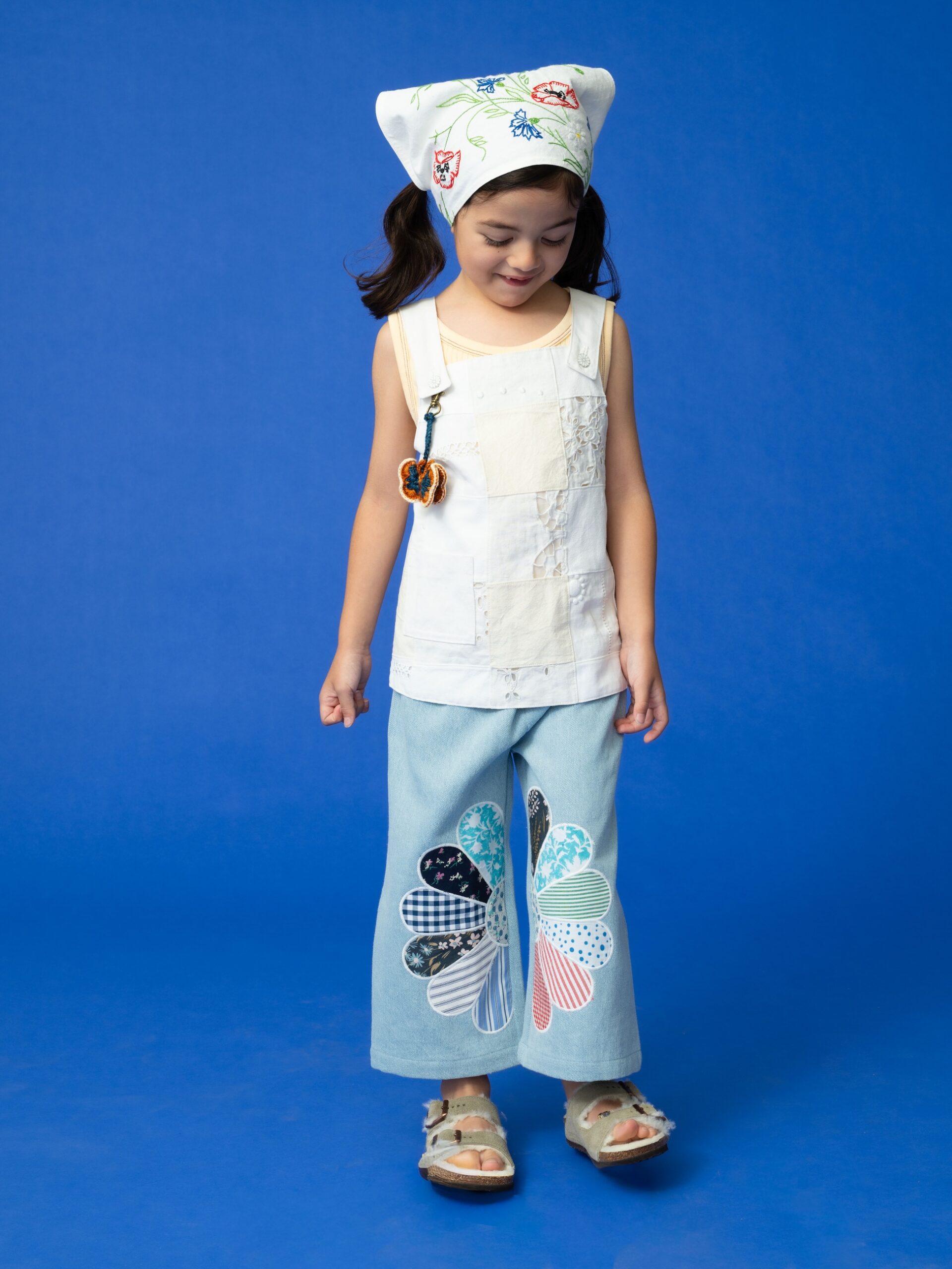 MAISON FRORE Kids Apron Dress