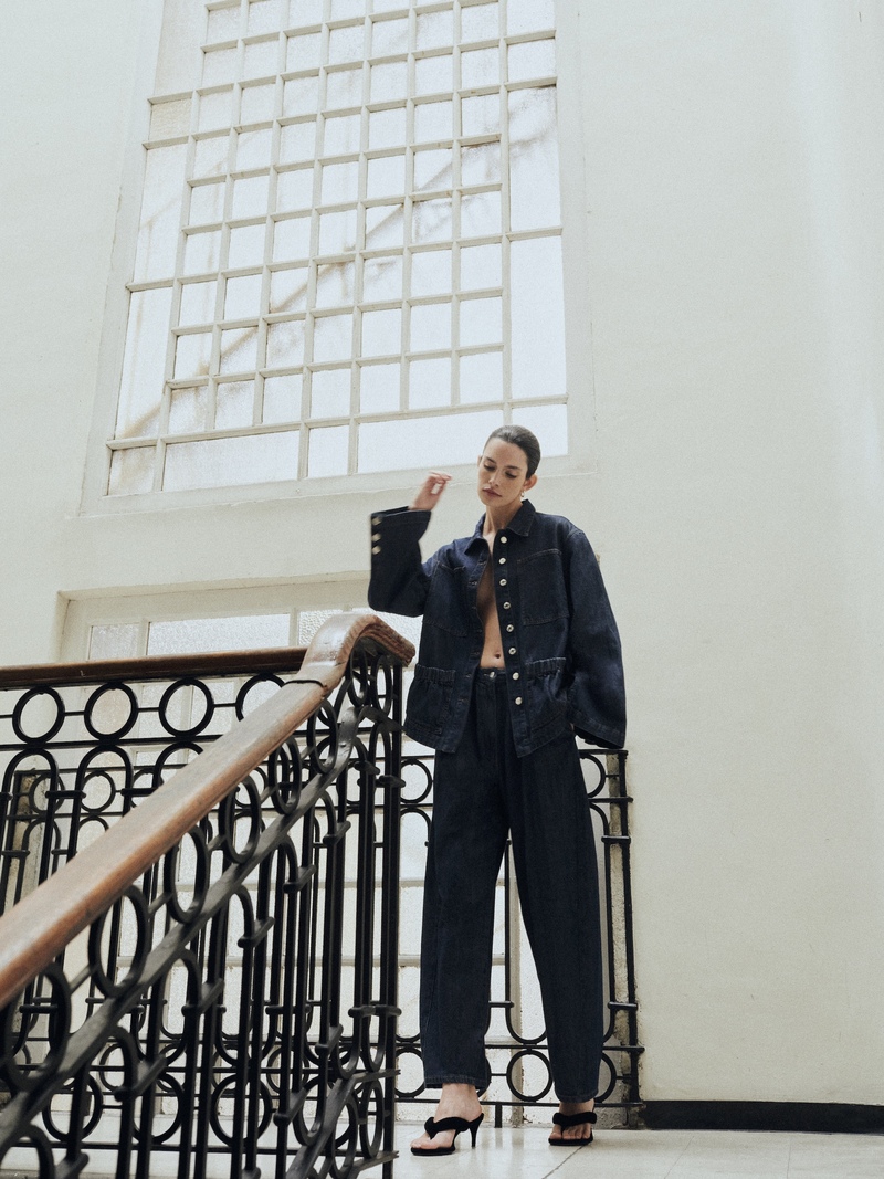 PRE FALL 2026 LOOKBOOK（ELORA DENIM JACKET、ENCINA DENIM PANTS）