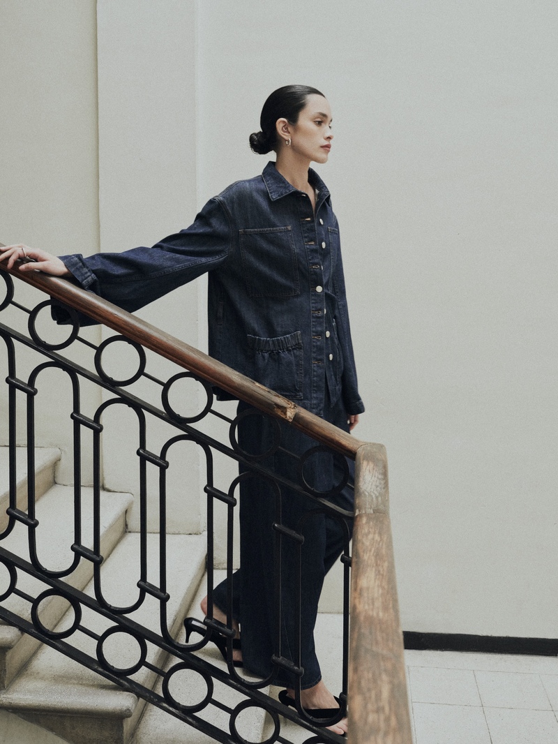 PRE FALL 2026 LOOKBOOK（ELORA DENIM JACKET、ENCINA DENIM PANTS）