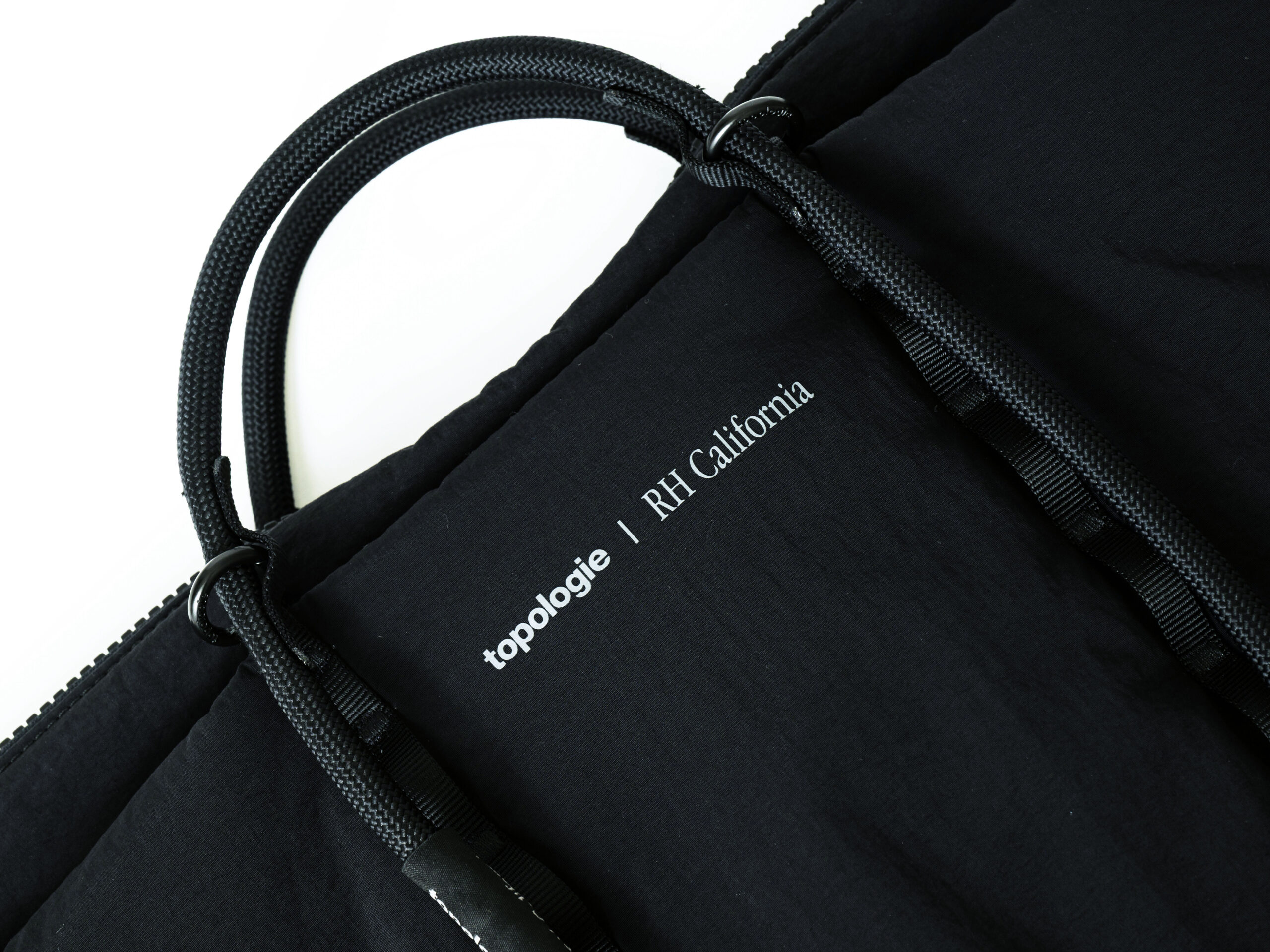 Cloud Tote With 10mm Rope Loop　持ち手アップ