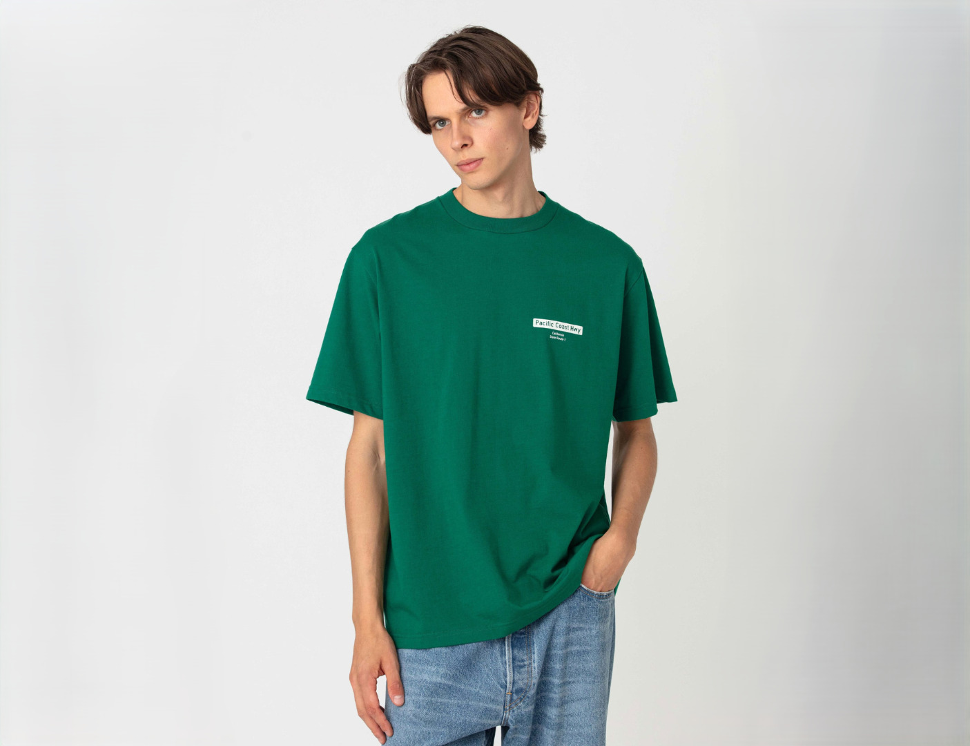 PCH Sign Tee Green