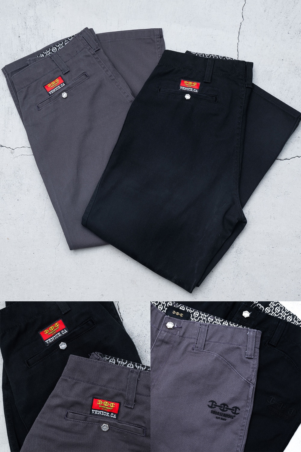 REWORKED WORK PANTS