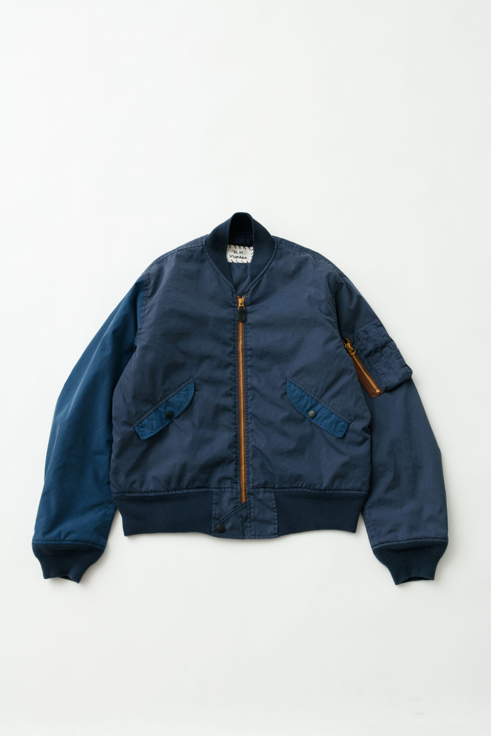L-2A Flight Jacket / Navy, White