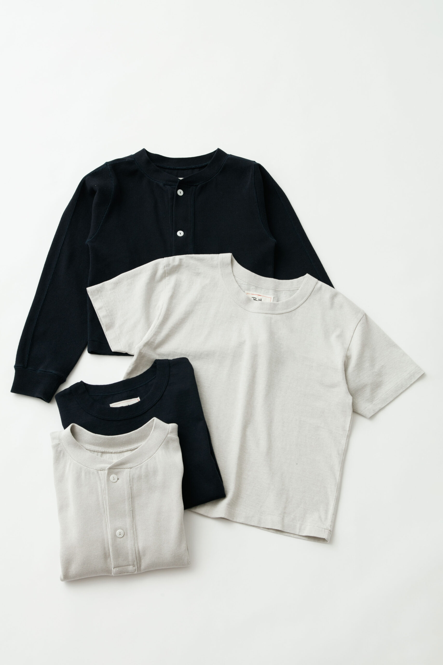USN Heather Tee / Navy, Light gray、Undershirts / Navy, Light Gray