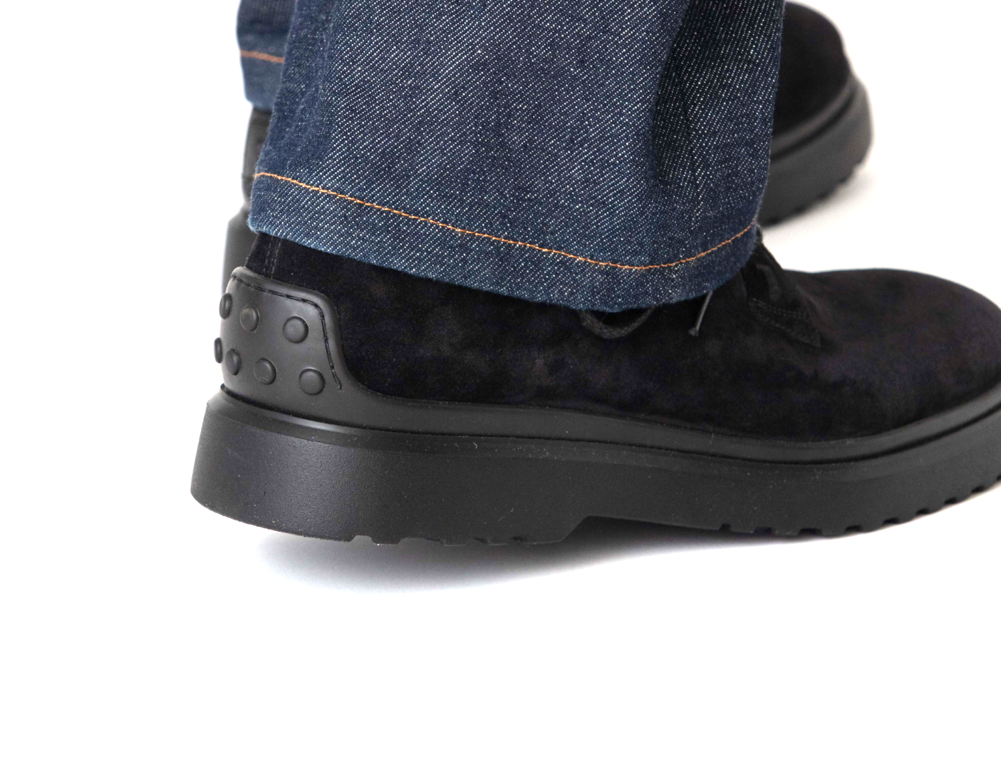 TOD'S for Ron Herman LEATHER LACE-UP SHOES_2