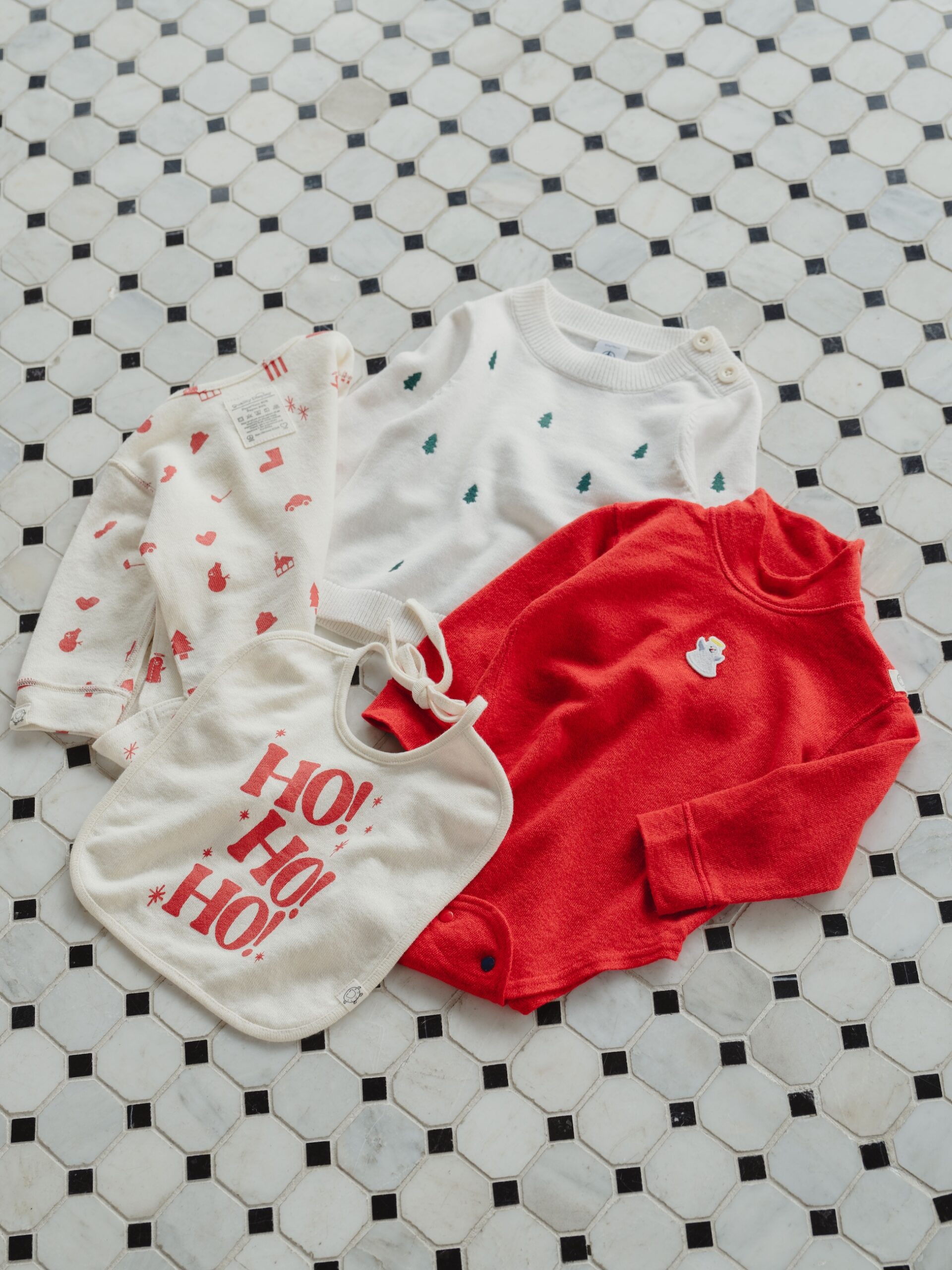 OneLuck×Ron Herman Kids Rompers＆Bib Set